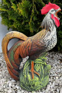 Kogut duży - figurka ceramiczna ogrodowa