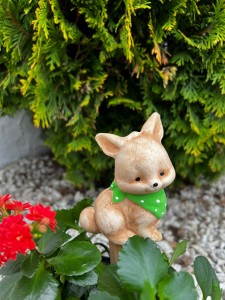 Pelikan pik - figurka ceramiczna ogrodowa