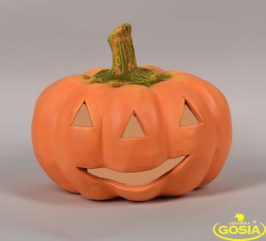 Dynia średnia - figurka ceramiczna halloween