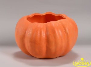 Dynia mała donica - figurka ceramiczna halloween